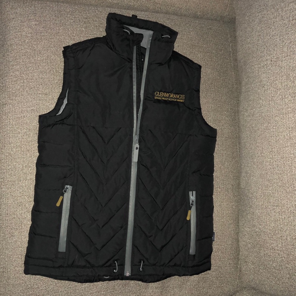 Custom Glenmorangie puffer winter vest